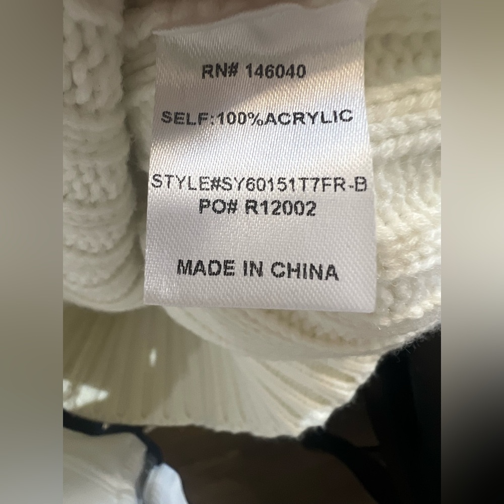 Sunset + Spring Metallic Iridescent Distressed Sw… - image 3